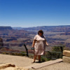 Meredith at the south rim, Grand Canyon, AZ